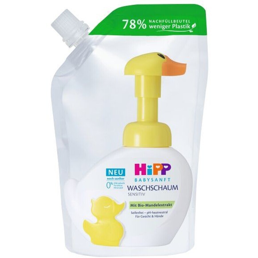 HiPP Babysanft Mousse lavante - cartouche de recharge 250 ml