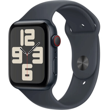 Apple Watch SE GPS + Cellulaire 40mm Boîtier Aluminium Midnight avec Bracelet Sport Midnight - M/L