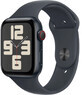 Apple Watch SE GPS + Cellulaire 40mm Bo&#238;tier Aluminium Midnight avec Bracelet Sport Midnight - M/L