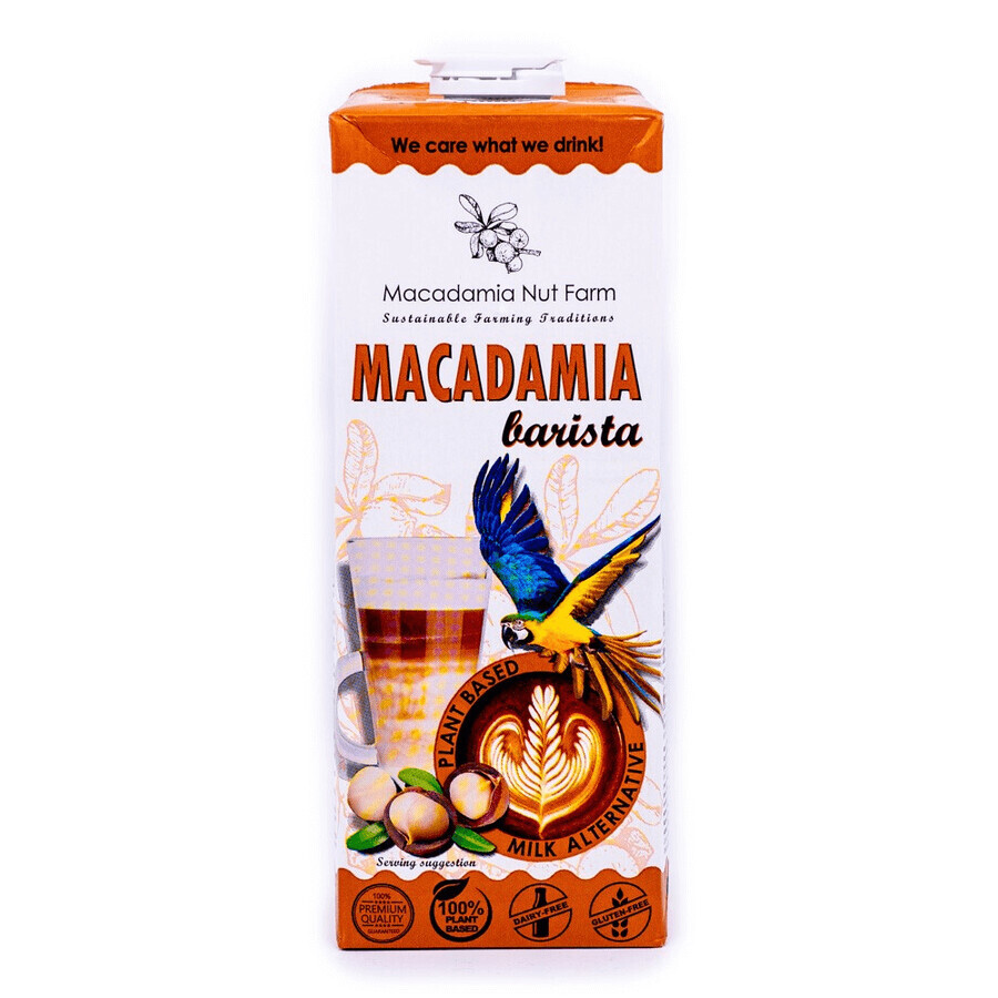 Barista Macadamia-Nuss-Getränk, 1 Liter, Macadamia