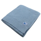 Knitted blanket, 90 x 100 cm, Blue, + 0 months, Baltic Bebe