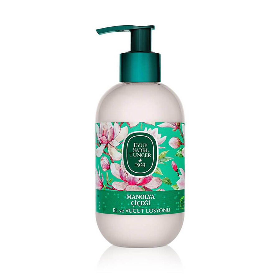 Lotion pour les mains et le corps à l'huile d'olive Magnolia, 280 ml, Eyup