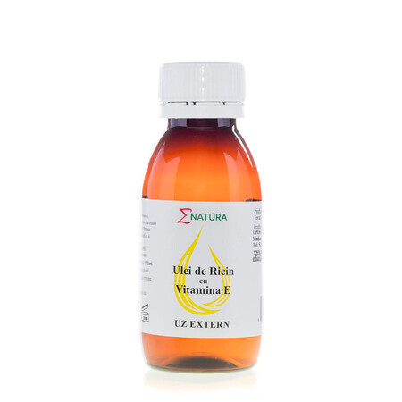 Huile de ricin avec vitamine E, 50 ml, Enatura