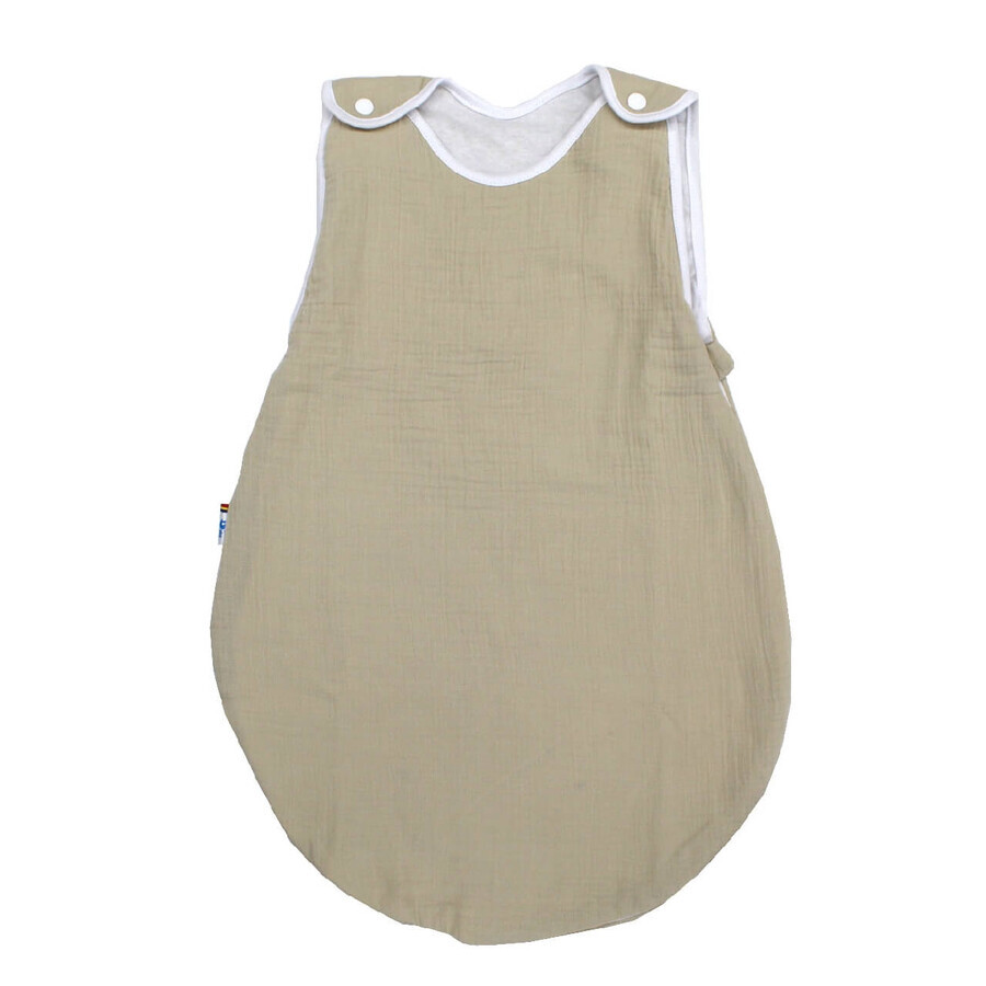 Saco de dormir de algodón Beige, 1 - 2 años, Baltic Bebe