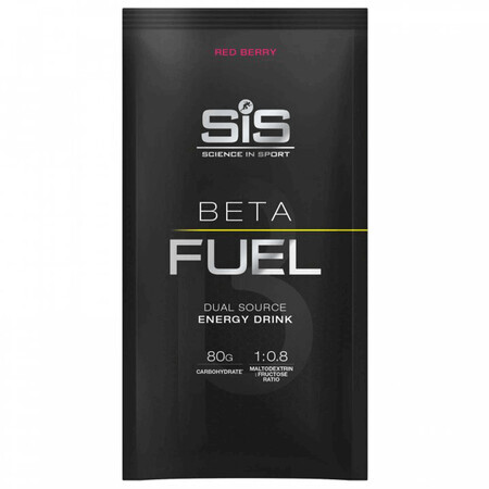 Beta Fuel red fruit flavored energy drink, 82 g, Sis