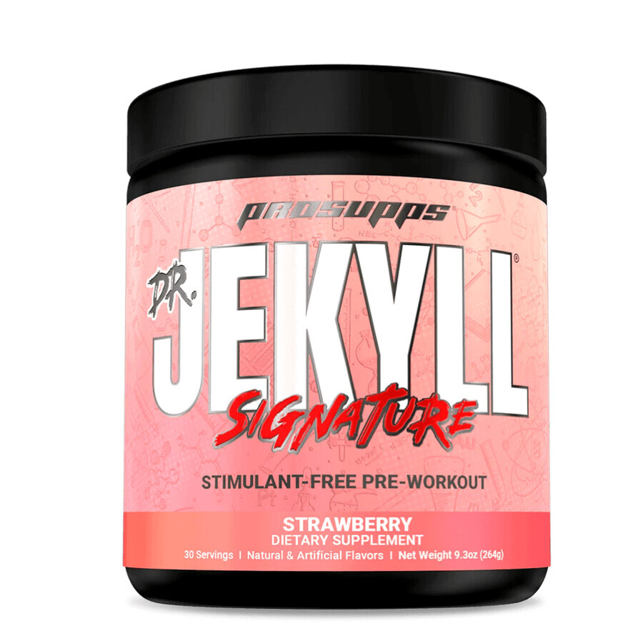 Pre workout Dr. Jekyll Signature, Strawberry, 264 g, Prosupps