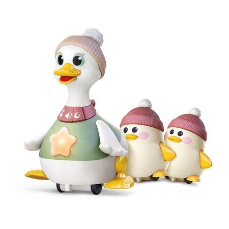 Ensemble de jouets interactifs Duck Family, +6 mois, Hola