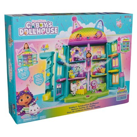 Party house, + 3 ans, Gabbys's Dollhouse