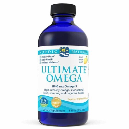 Ultimate Omega 2840 mg Lemon (237ml) Nordic Naturals