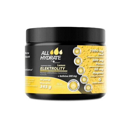 Citron + Caféine Electrolytes 345g ALLHydrate