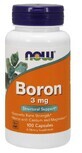 NOW Foods Bore 3 mg - 100 g&#233;lules