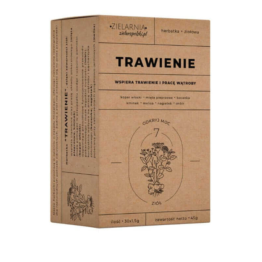 Trawienie Fix 30x1,5g (costipazione, flatulenza) ZIELARZPOLSKI