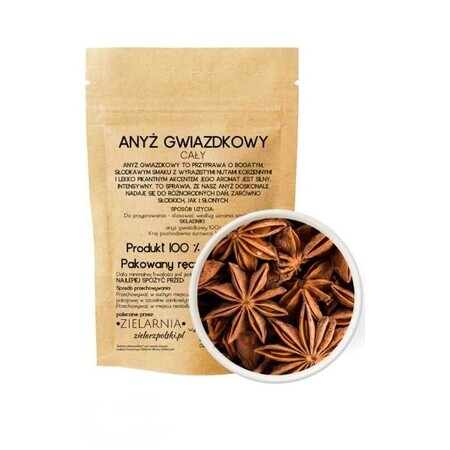 Whole star anise 50g HERBARZPOLSKI