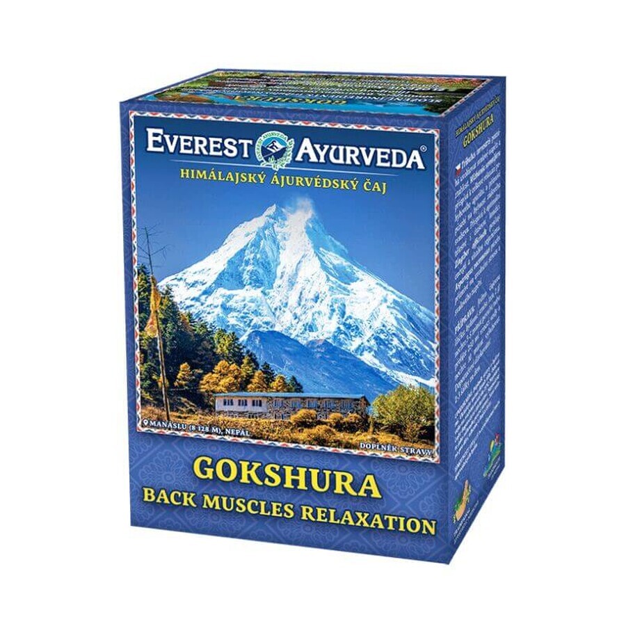 GOKSHURA Tè ayurvedico per i dolori alla schiena e alla colonna vertebrale 100g Everest Ayurveda