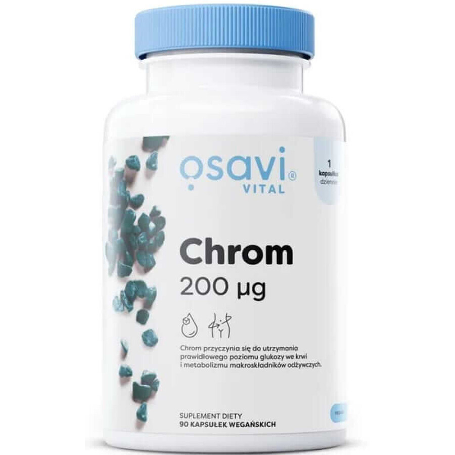 Osavi Chroom 200mg - 90 veganistische capsules