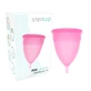 Rosa Menstruationstasse, Größe L, 1 Stück, Stercup
