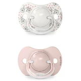 Suavinex A walk in the park SX Pro, tétine physiologique, silicone, rose, 0-6 mois, 2 pièces