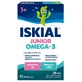 Iskial Junior Omega-3, gelatine per bambini dai 3 anni, gusto fragola, 30 pezzi