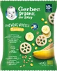 Gerber Organic Banana Chew Wheels 28 g