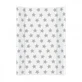 Swaddling table with inlay and open top, 50x70 cm, Stars gray, Ceba Baby