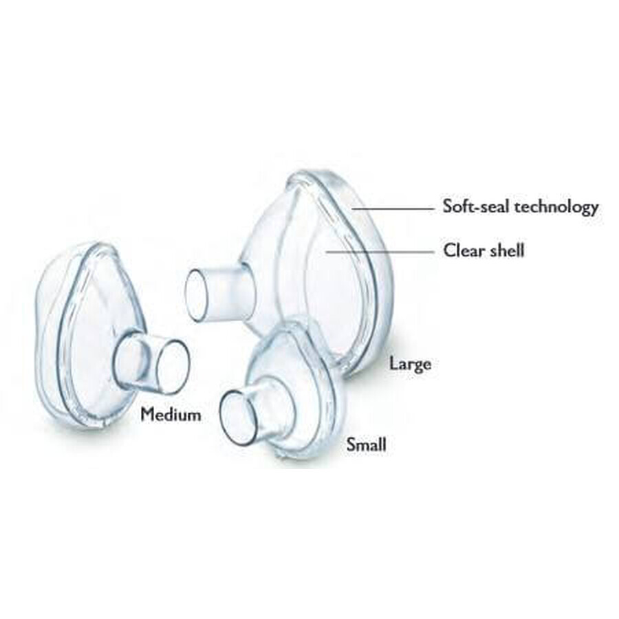 Cámara de inhalación Respironics Optichamber Diamond, 1 - 5 años, 1079825, Philips