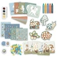 Cutie cu activitati creative Forest Friends, 3 ani+, Little Dutch
