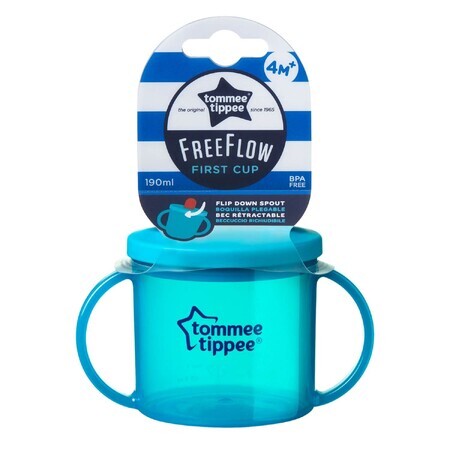 Basics First Cup, +4 mois, Bleu, Tommee Tippee