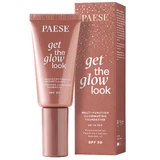 Paese Get The Glow Look, multi-tasking verhelderende foundation, 4W medium beige, 30 ml