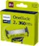 PHILIPS OneBlade Lamă interschimbabilă OneBlade QP624/50, 2 buc