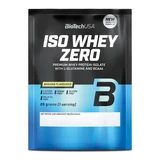 Poudre de protéines Iso Whey Zero au goût de banane, 25 g, BiotechUSA
