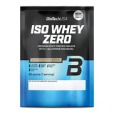 Protéine en poudre Iso Whey Zero au goût de chocolat blanc, 25 g, BiotechUSA