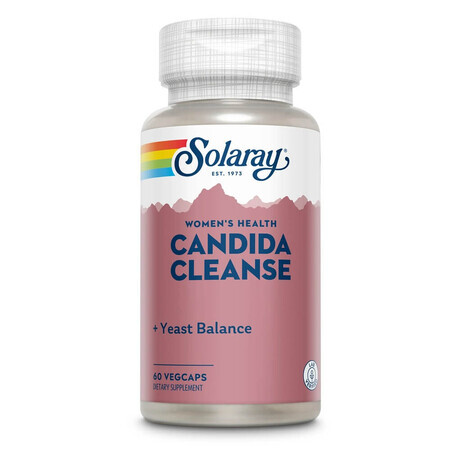 Candida Cleanse, 60 capsules, Solaray