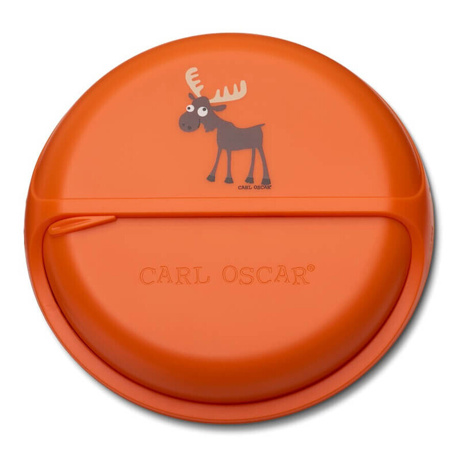 Casier compartimenté avec disque, Orange, Carl Oscar