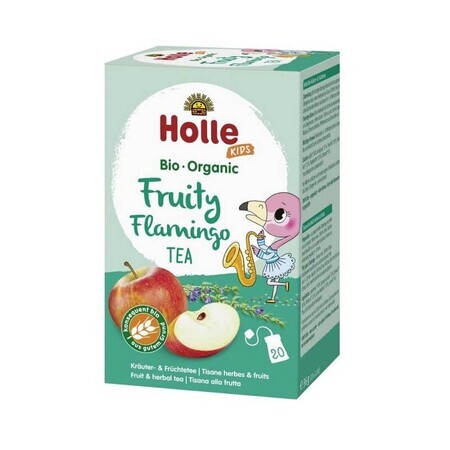 Früchtetee für Kinder, Fruity Flamingo, 36g 20 Beutel, Holle Bio-Organic