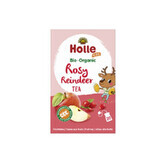 Ceai de fructe si plante pentru copii Rosy Reindeer, 44 gr 20 plicuri, Holle