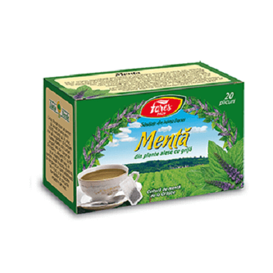 Tè alla menta, 20 bustine, Fares