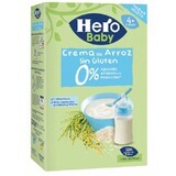Céréales de riz sans gluten, +4 mois, 220 g, Hero Baby