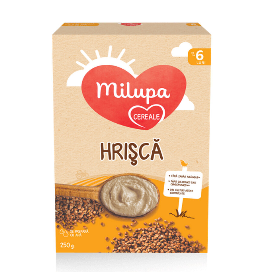 Müsli Buchweizen, +6 Monate, 250 g, Milupa