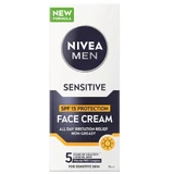Nivea Men Sensitive Protective Face Cream SPF15, 75 ml
