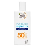 Garnier Ambre Solaire Super UV Protective Face Fluid against hyperpigmentation SPF50+, 40 ml.