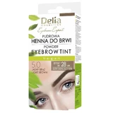Delia Eyebrow Expert Powder Eyebrow Henna 5.0 Light Brown, 4 g