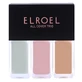 Elroel All Cover Trio Mini trio d'anticernes, 4,5 g