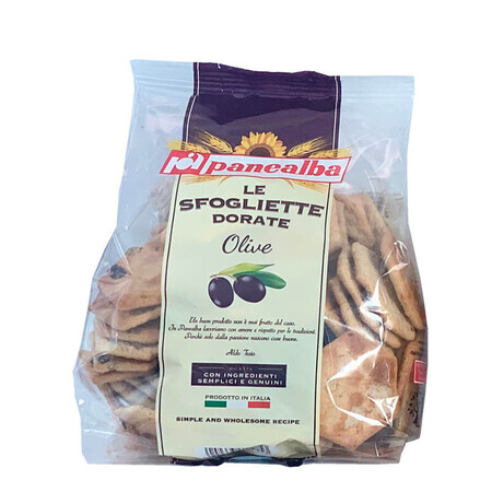Crackers aux olives, 180 gr, Panealba