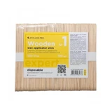 Staleks Pro Expert houten ontharingsspatels 150x17mm, 100 stuks