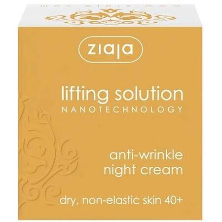 Crème de nuit liftante au micro collagène pour les peaux matures, 50 ml, Ziaja