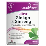 Vitabiotics Ultra Ginkgo & Ginseng, 60 tablets