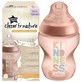Tommee Tippee Closer To Nature Butelka do karmienia ze smoczkiem silikonowym 0m+, 260 ml