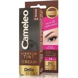 Eyebrow Cream Cameleo, Brown 4.0, 15 ml, Delia Cosmetics