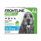 Frontline Combo Spot-on dog M from 10-20kg 4 pipettes 1.34 ml