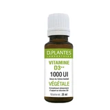 D. Plantes Vitaminen D3 Plantaardig 1000ui Druppelaar 20ml